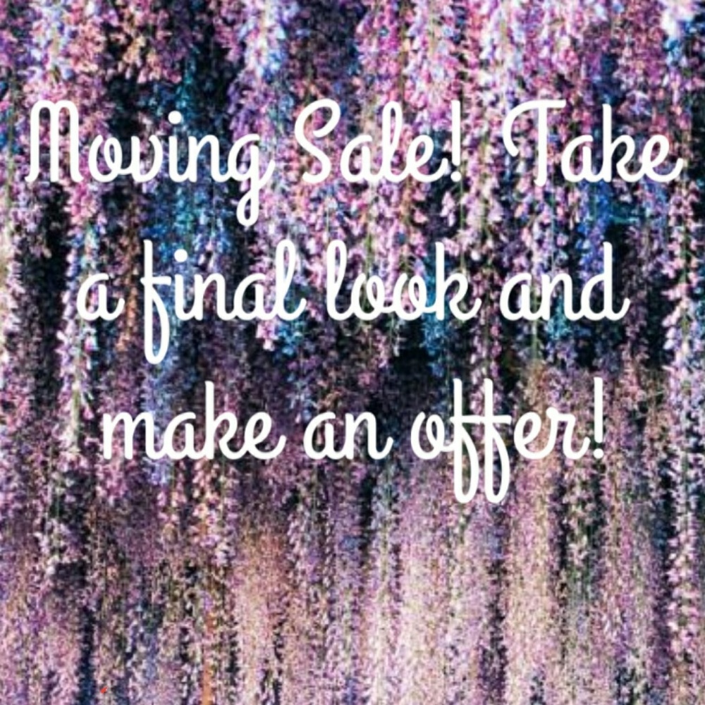 Moving sale!